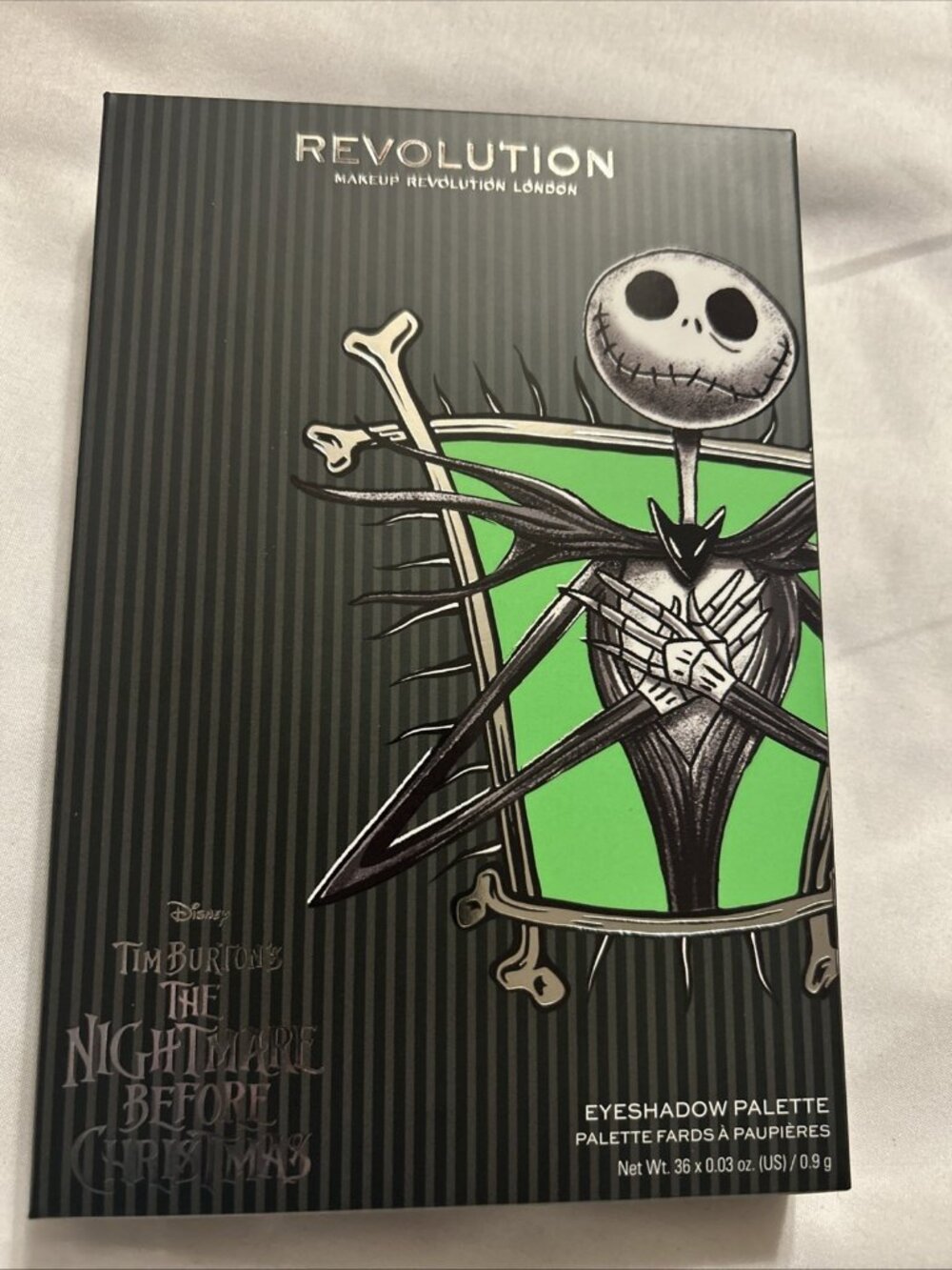 Revolution Nightmare Before Christmas Jack Eyeshadow Palette DISNEY TIM BURTON - Picture 2 of 10